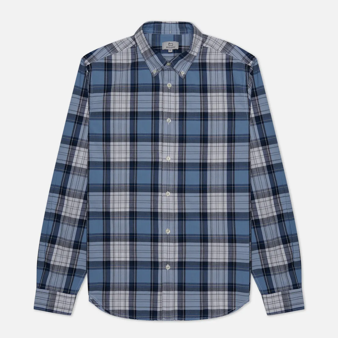 Woolrich Мужская рубашка Poplin Madras