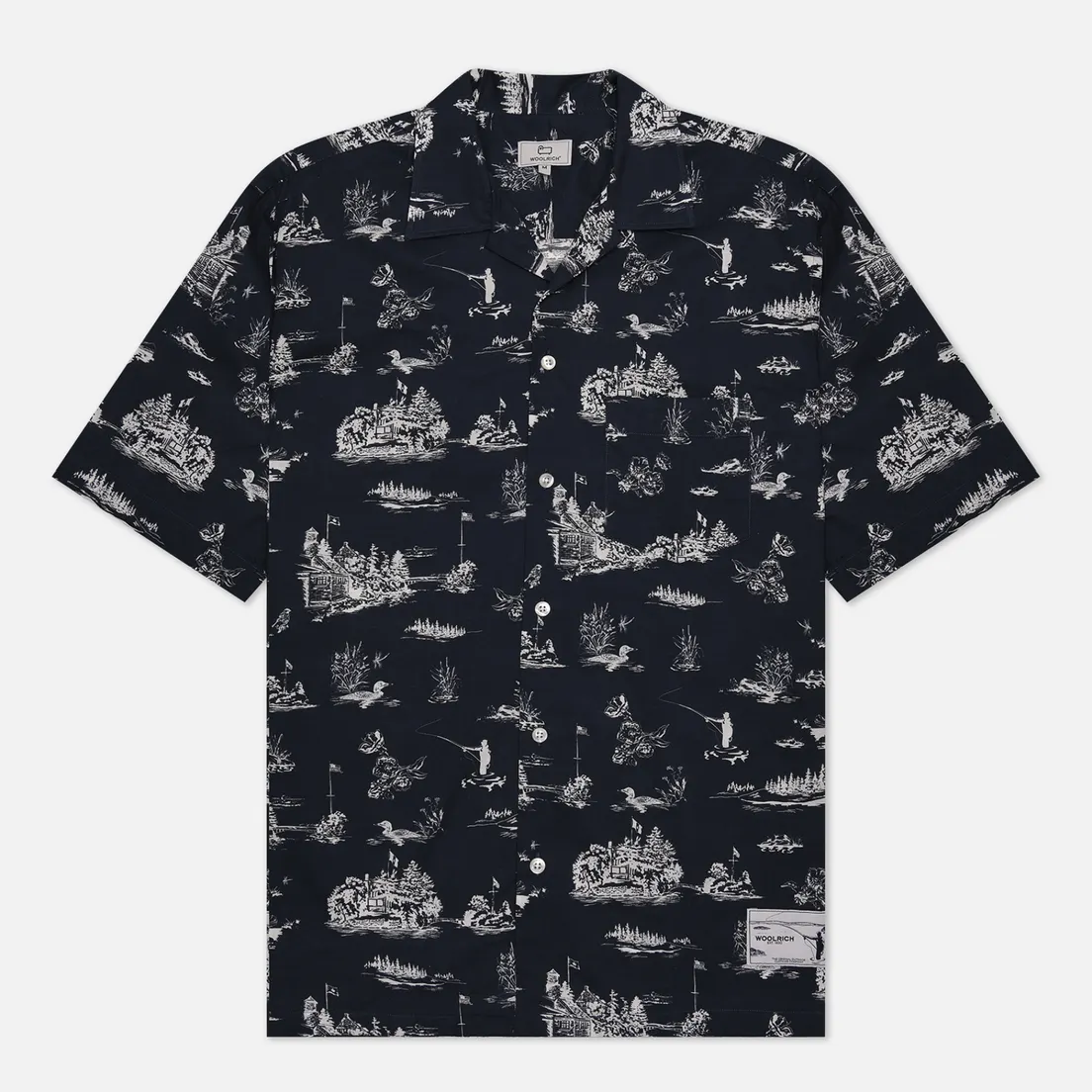Woolrich Мужская рубашка Zavikon