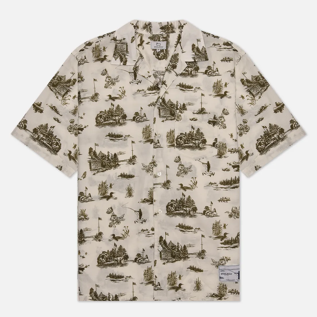 Woolrich Мужская рубашка Zavikon