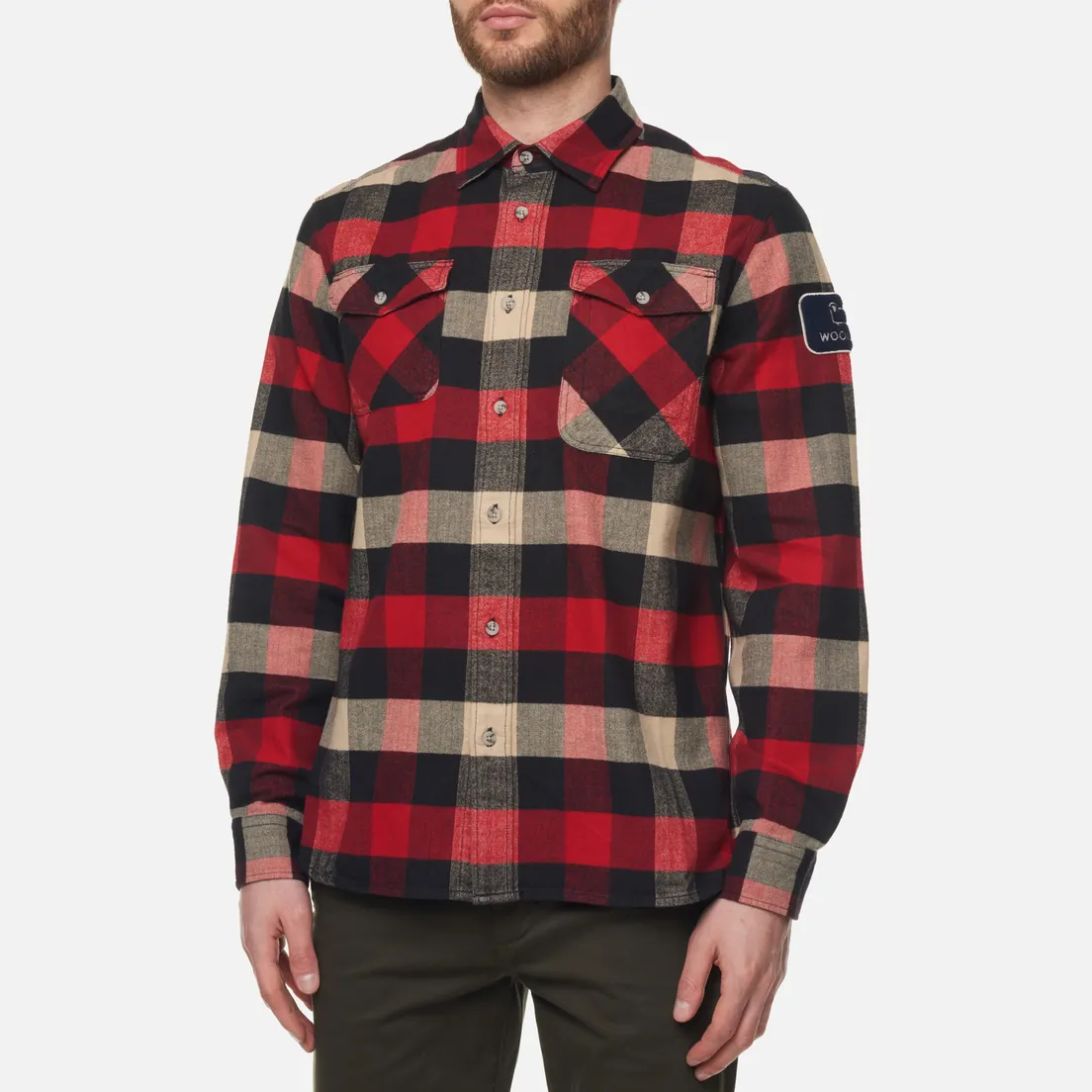 Woolrich Мужская рубашка Trail