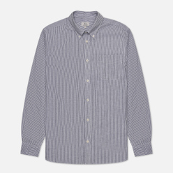 Woolrich Мужская рубашка Cotton Linen Stripe