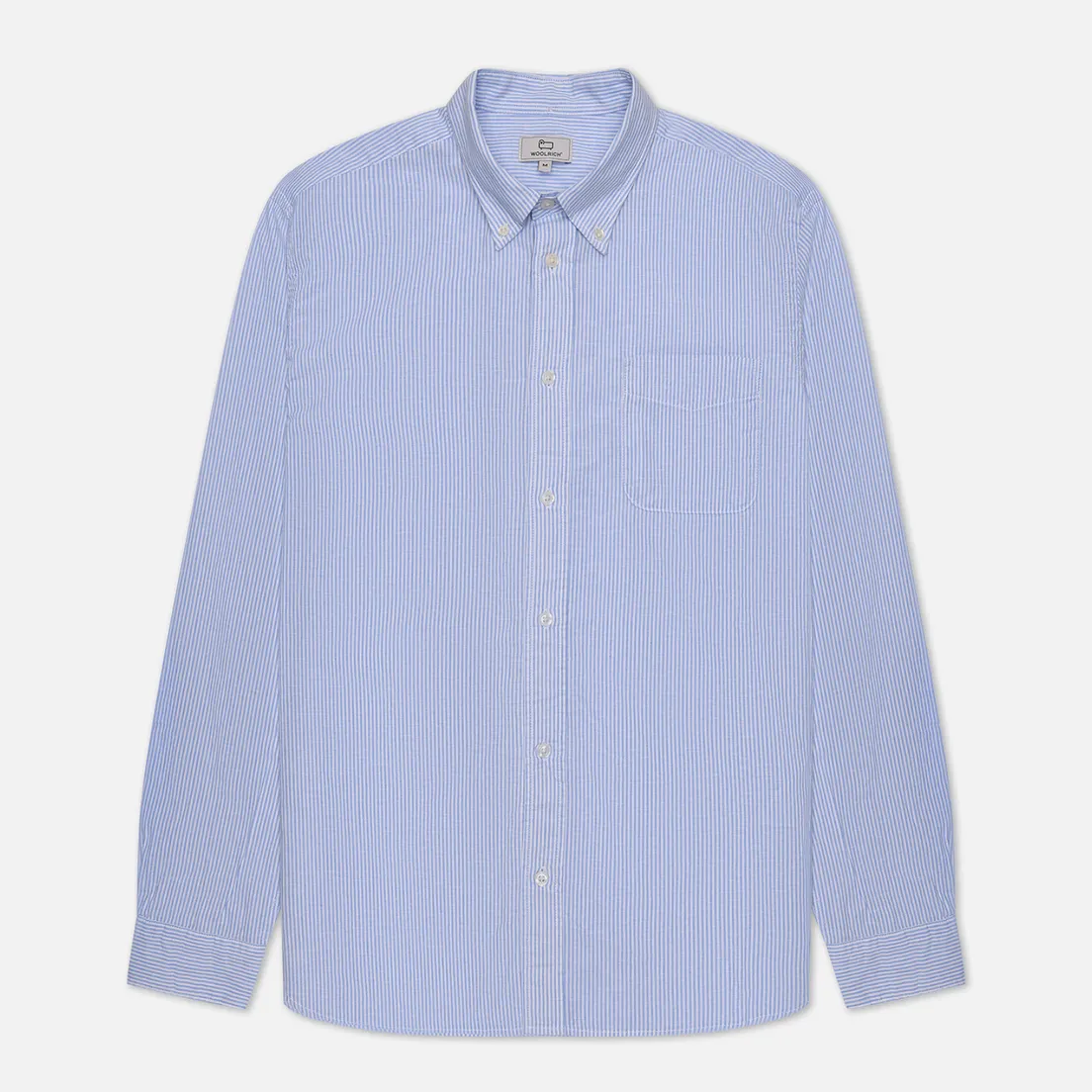 Woolrich Мужская рубашка Cotton Linen Stripe