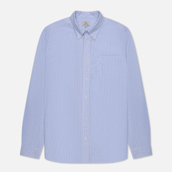 Woolrich Мужская рубашка Cotton Linen Stripe