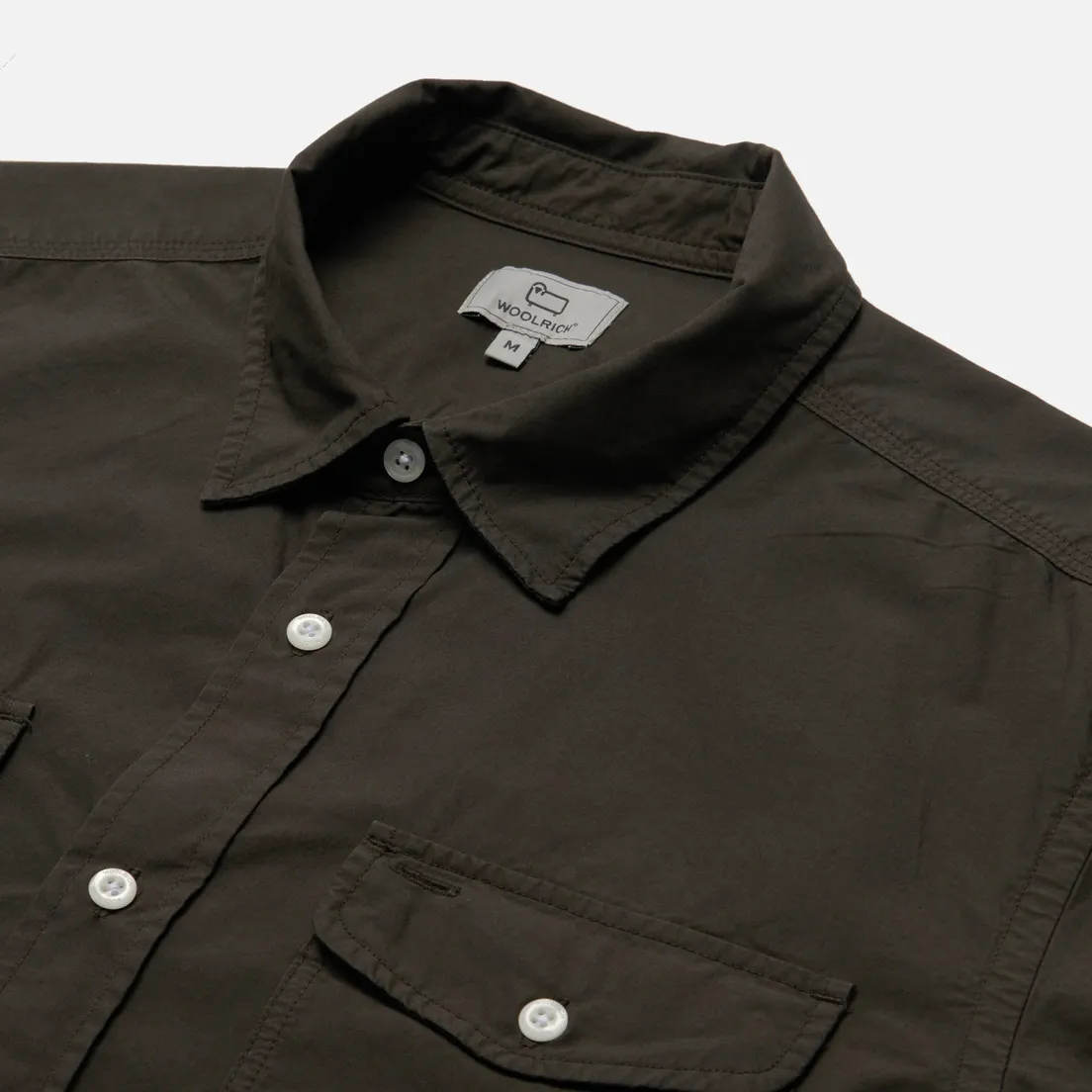 Woolrich Мужская рубашка Poplin GD