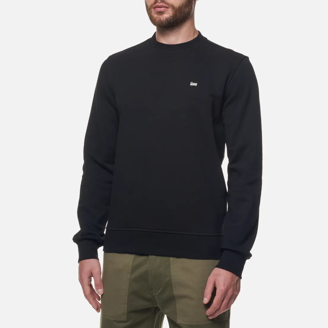 Woolrich Мужская толстовка Light Classic Crew Neck