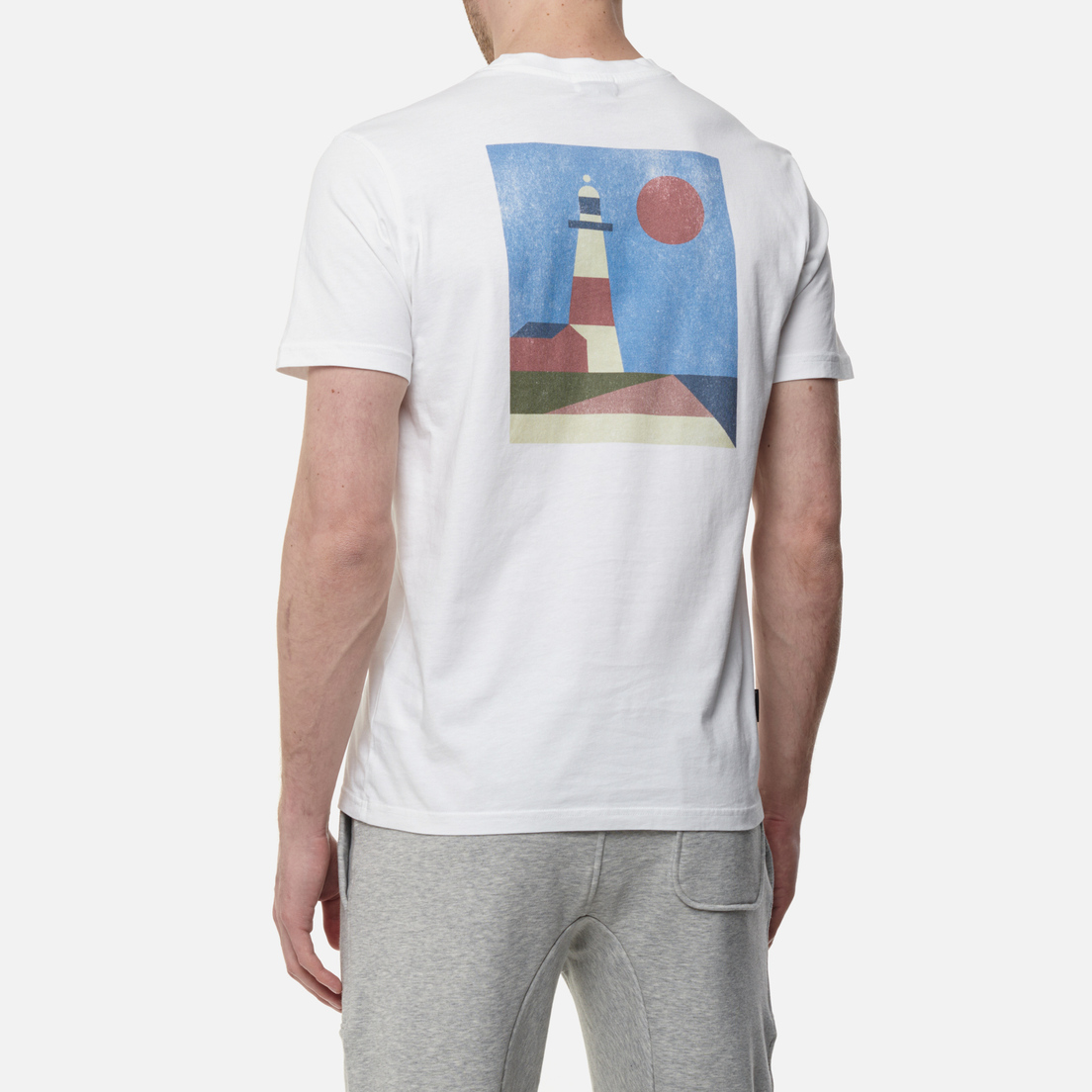 Woolrich Мужская футболка Lighthouse