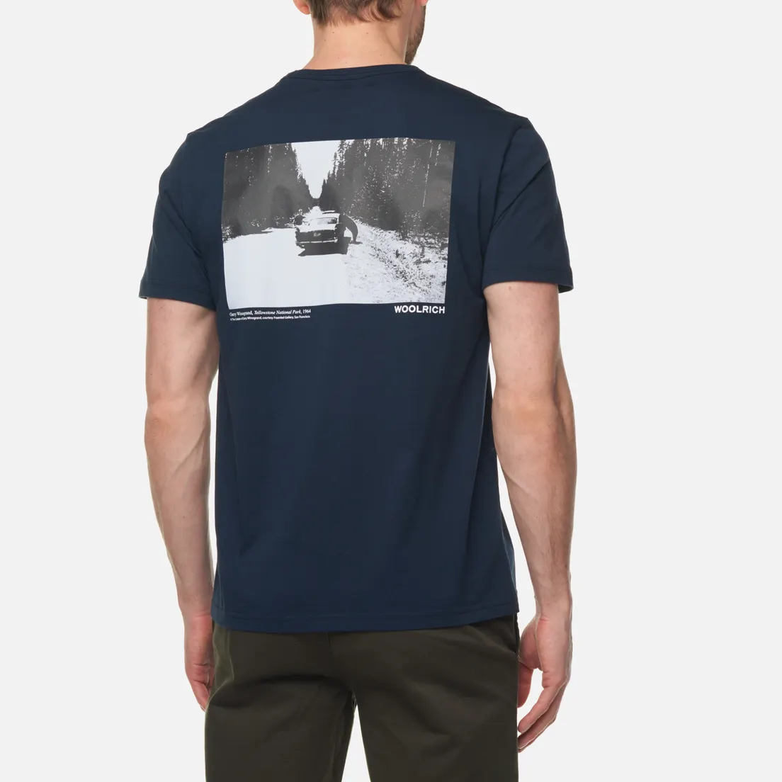 Woolrich Мужская футболка Photographic