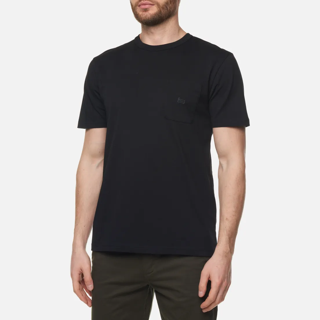 Woolrich Мужская футболка Pocket Crew Neck