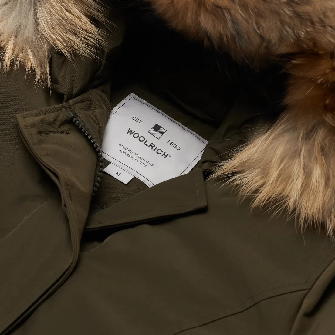 Woolrich Женская куртка парка Arctic Racoon Fur