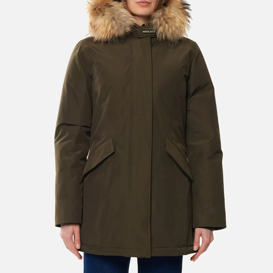 Woolrich Женская куртка парка Arctic Racoon Fur