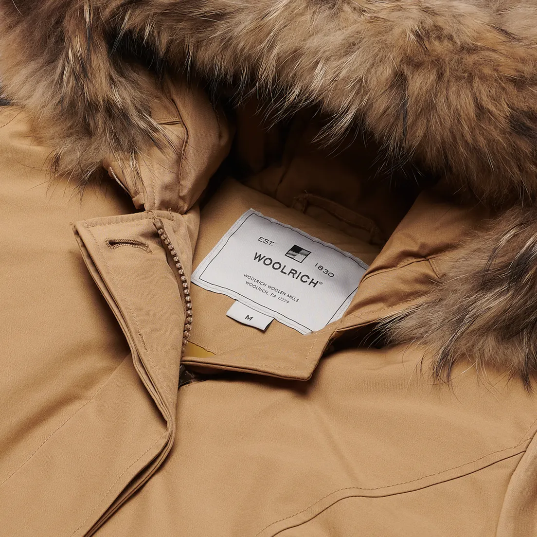 Woolrich Женская куртка парка Arctic Racoon Fur