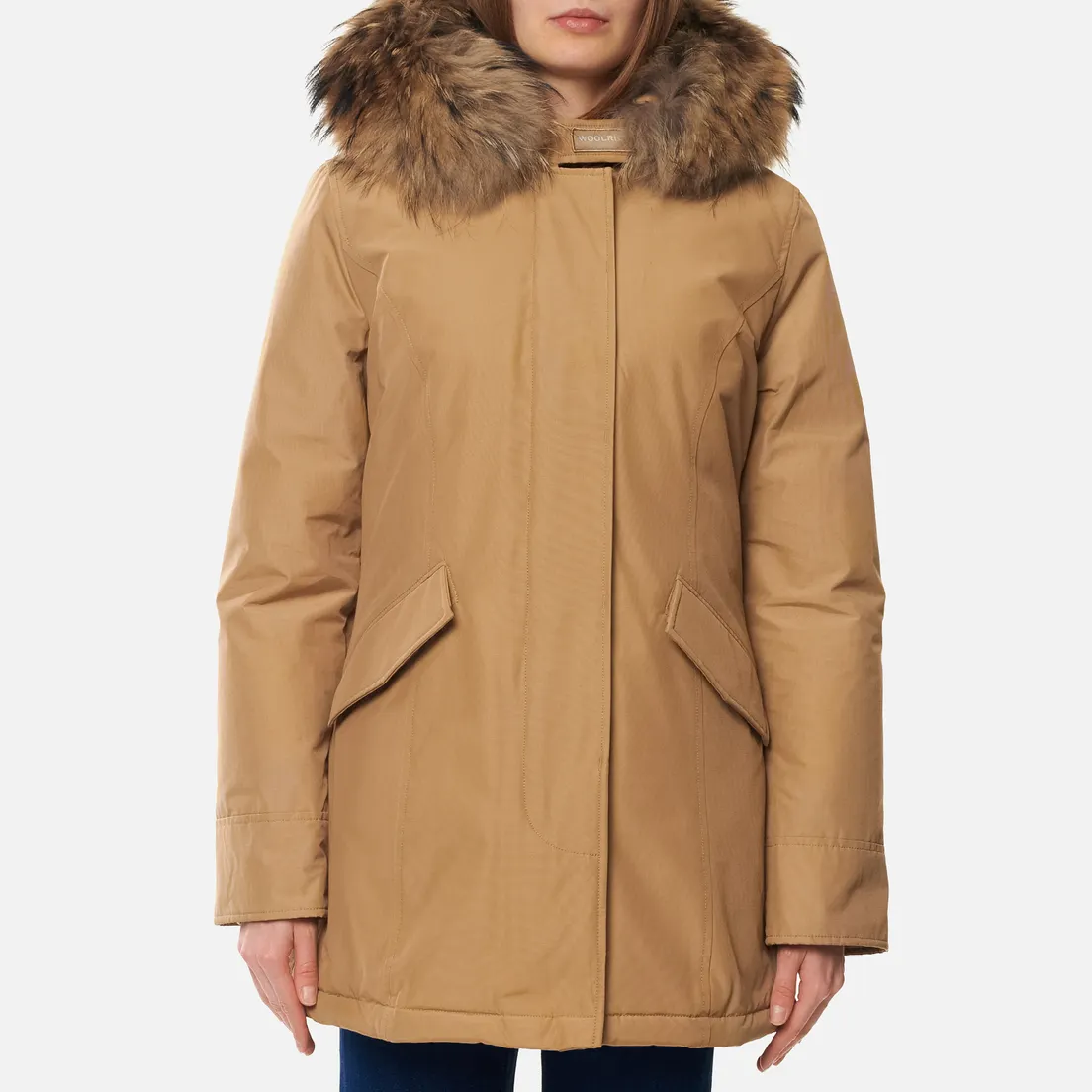 Woolrich Женская куртка парка Arctic Racoon Fur