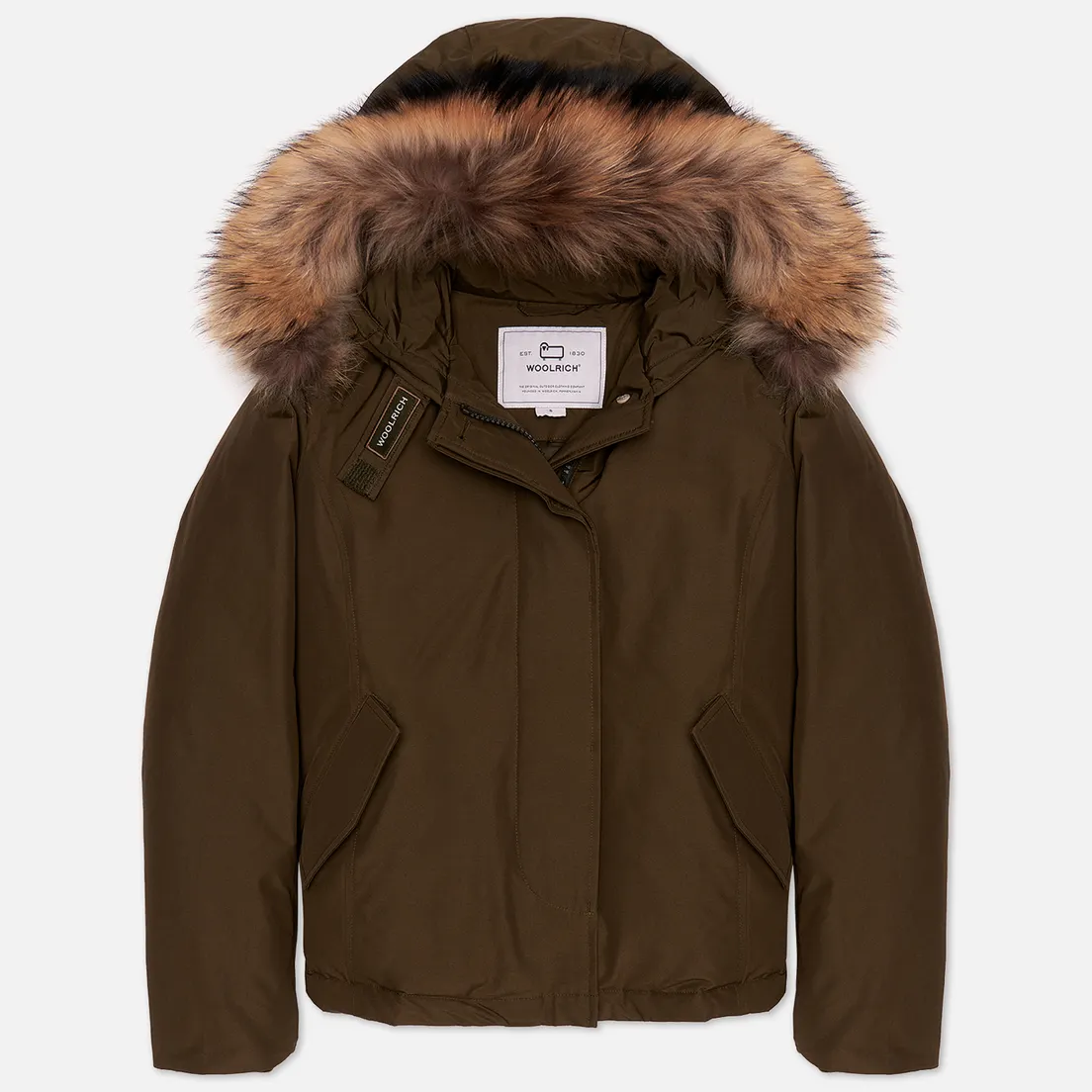Woolrich Женская куртка парка Arctic Raccoon Short