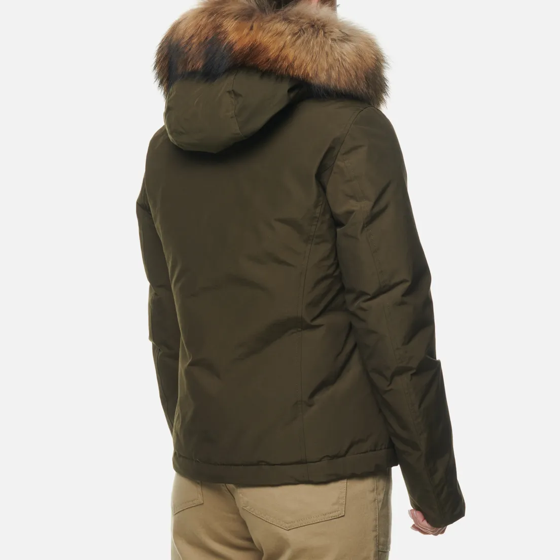 Woolrich Женская куртка парка Arctic Raccoon Short