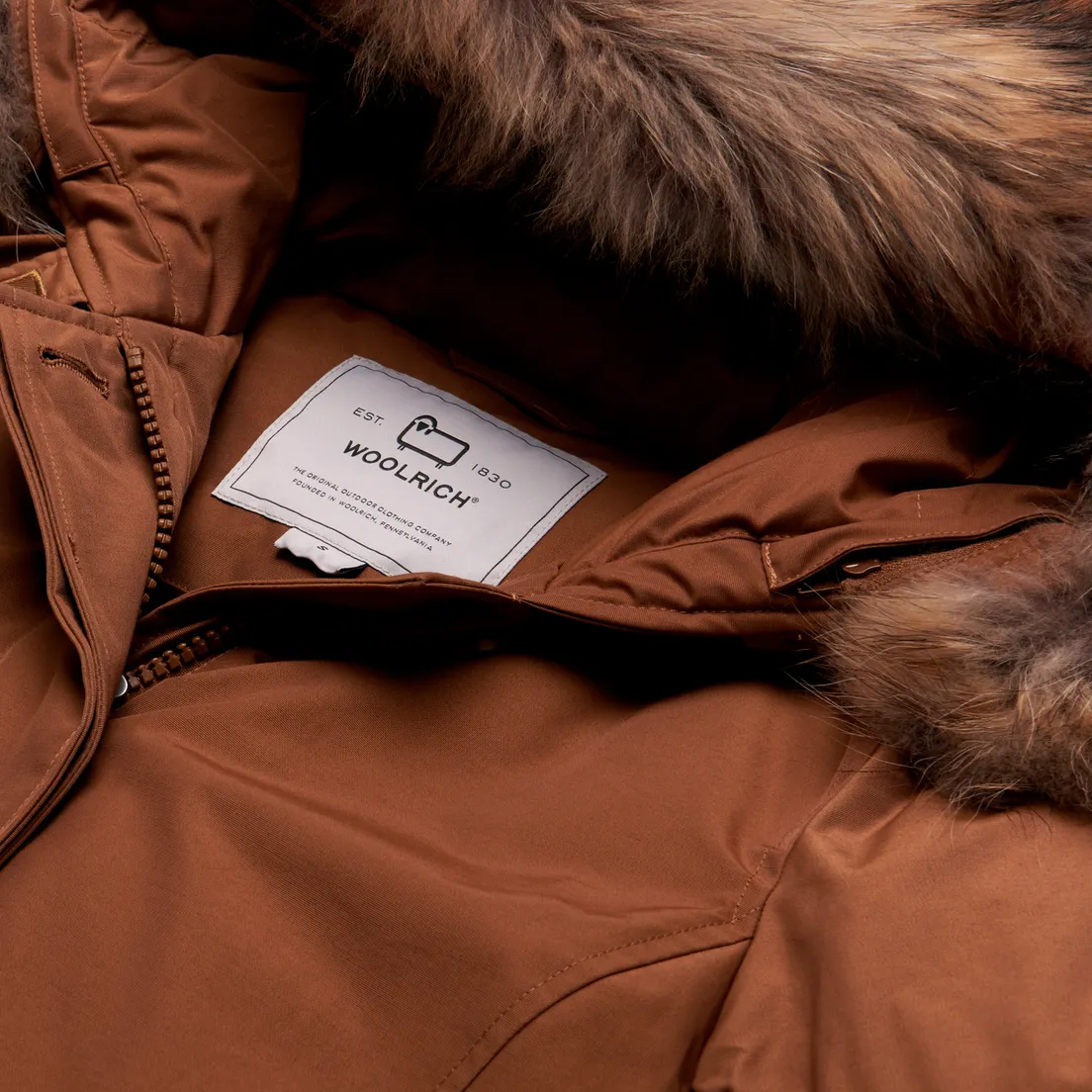 Woolrich Женская куртка парка Arctic Raccoon Short