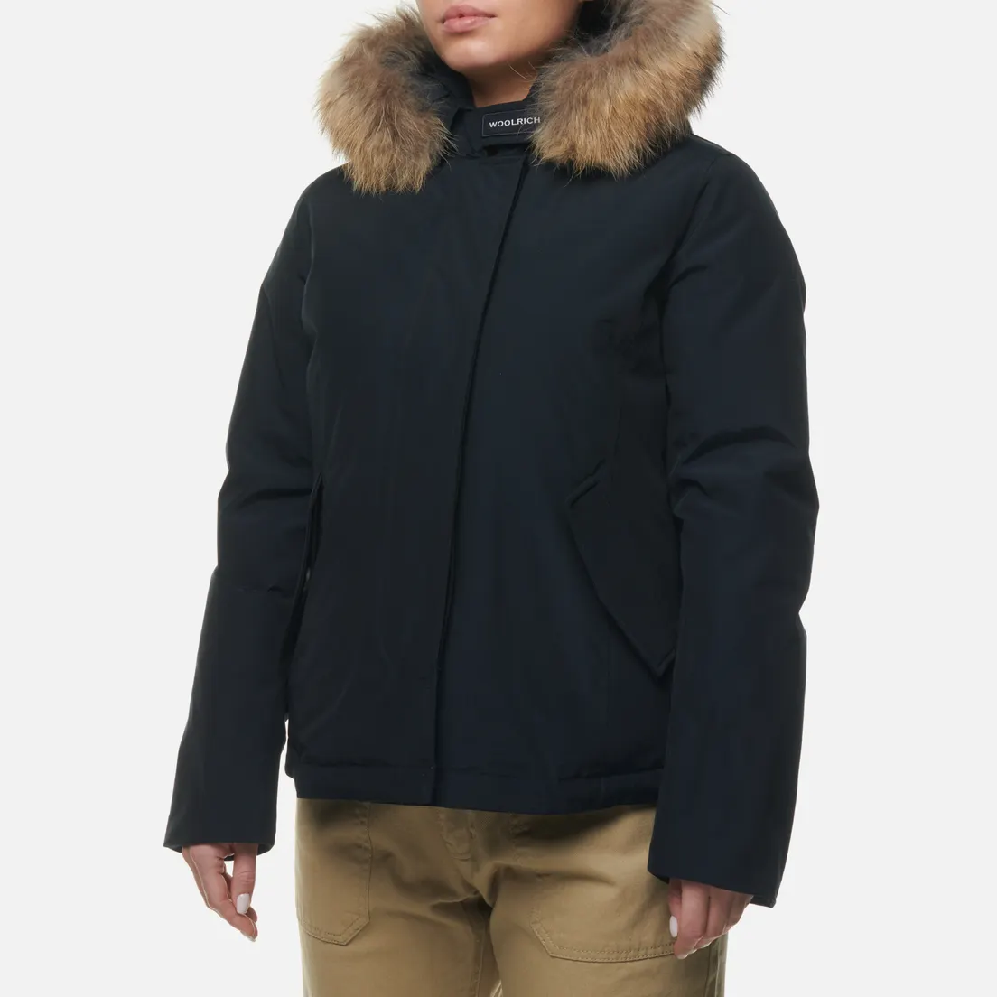 Woolrich Женская куртка парка Arctic Raccoon Short