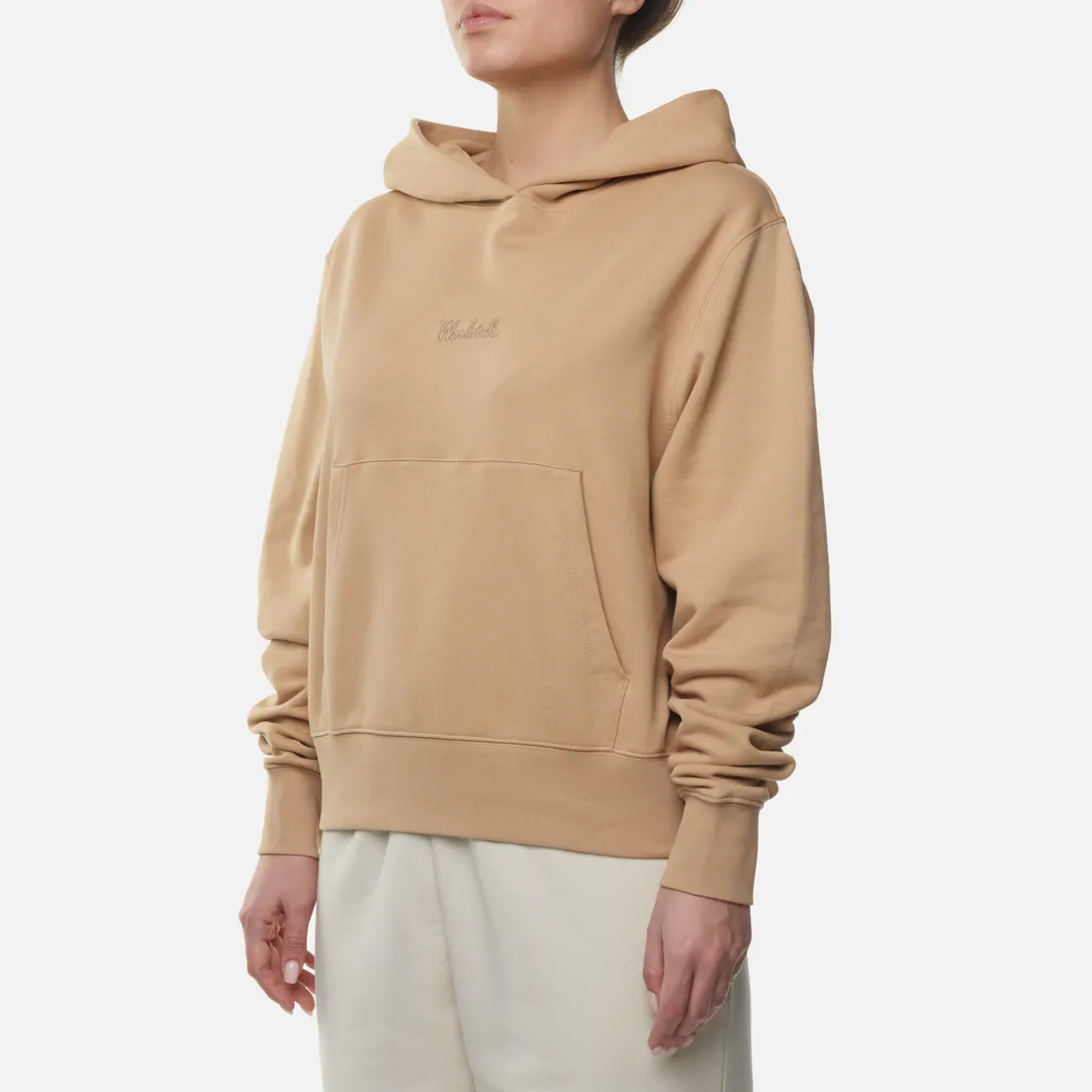 Woolrich Женская толстовка Logo Hoodie