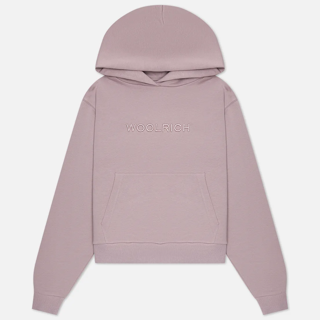 Woolrich Женская толстовка Logo Fleece Hoodie