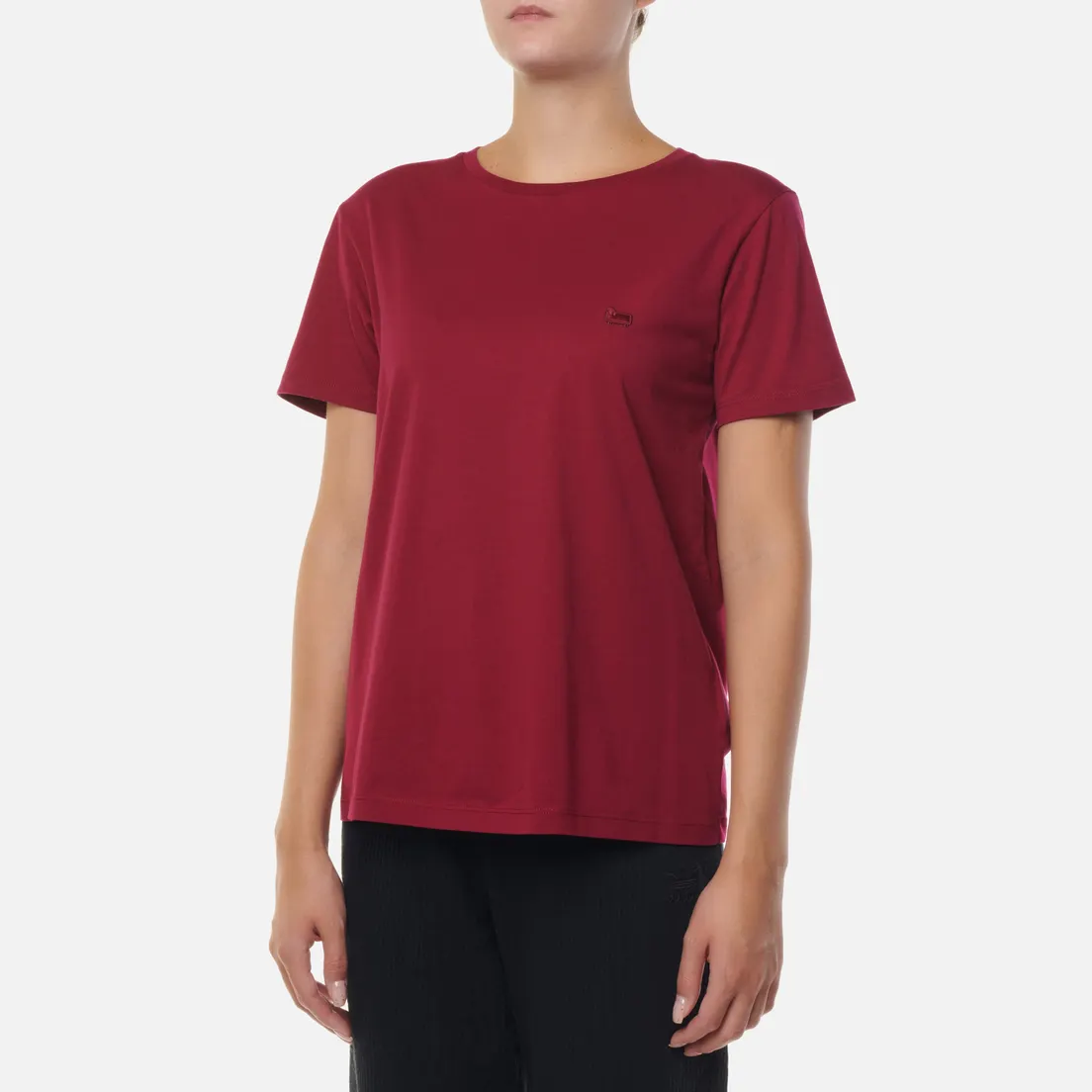 Woolrich Женская футболка Organic Cotton Logo