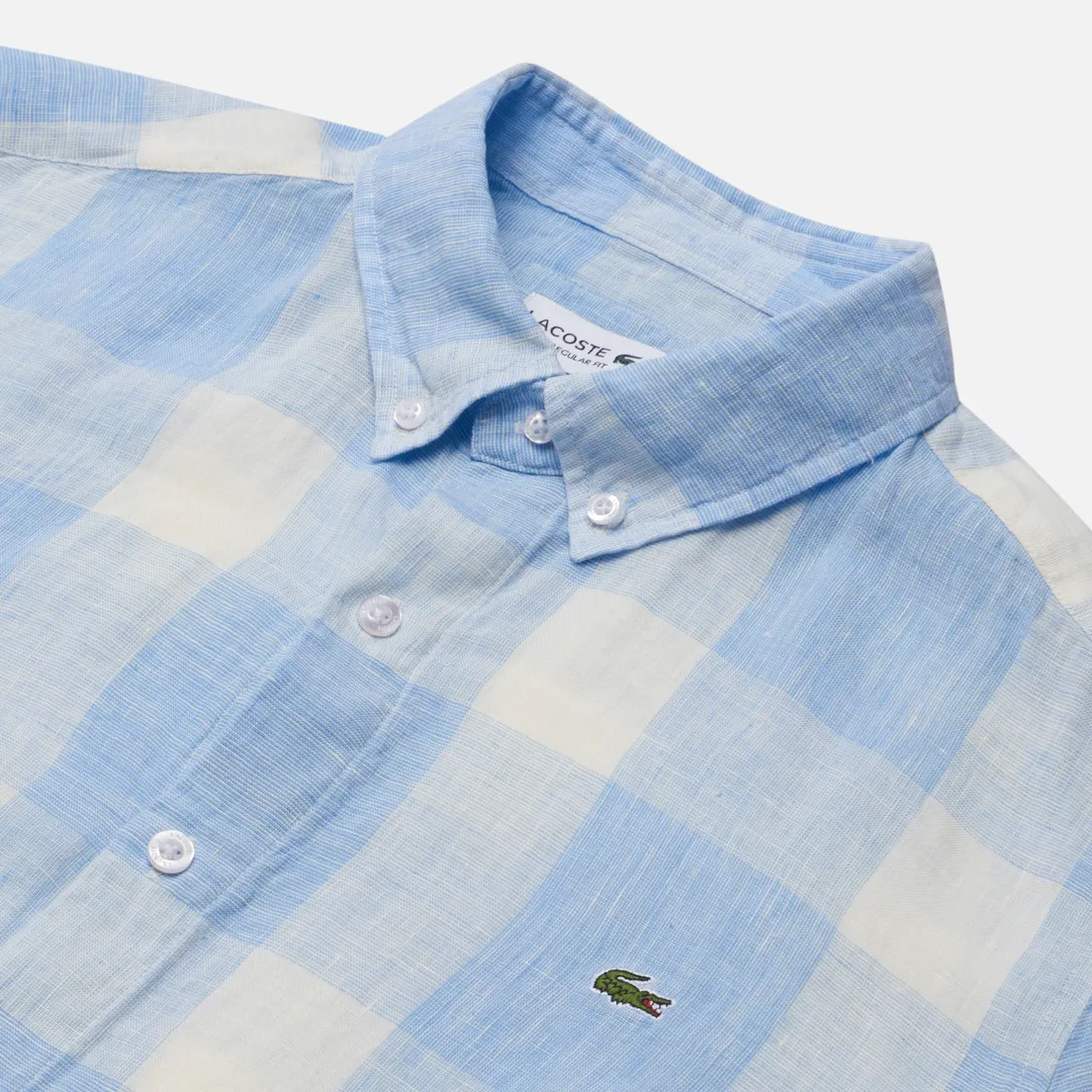 Lacoste Мужская рубашка Woven Linen Oxford