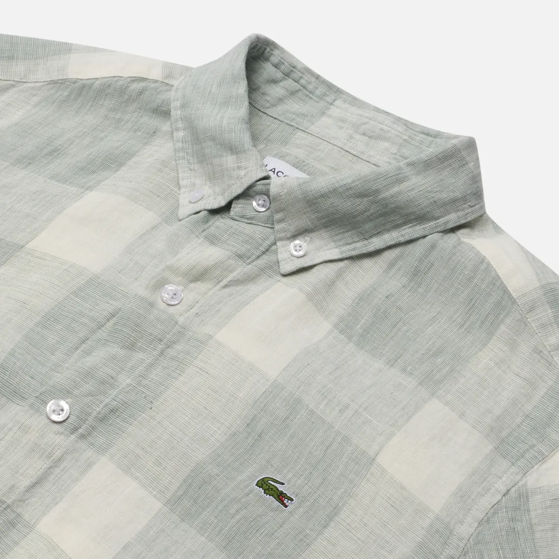 Lacoste Мужская рубашка Woven Linen Oxford