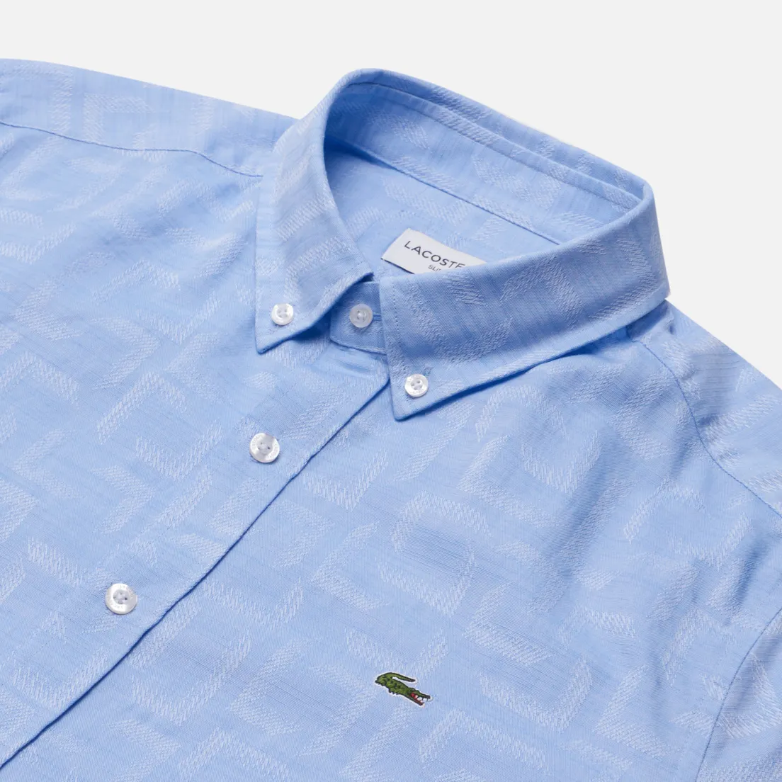 Lacoste Мужская рубашка Patterned Slim Fit