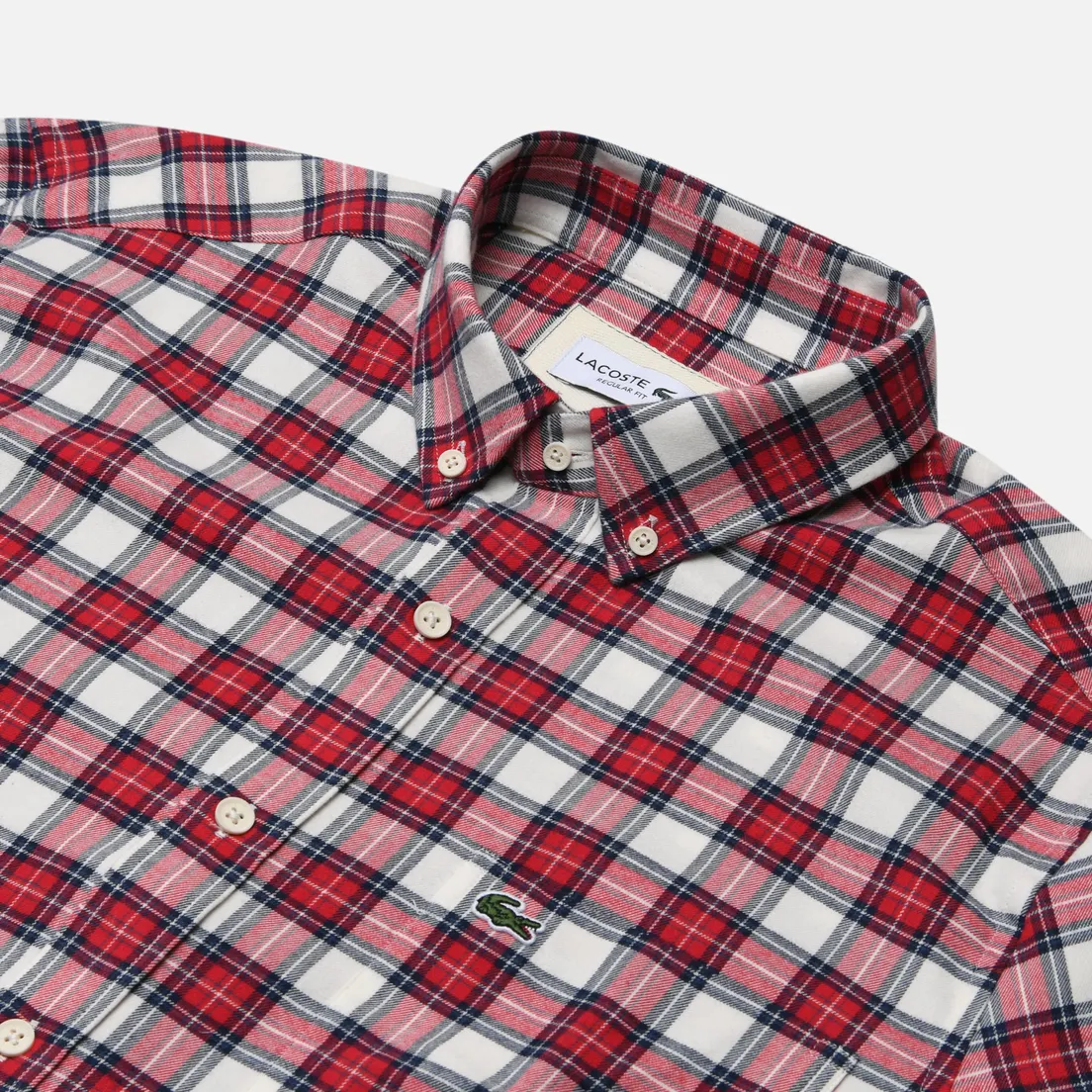 Lacoste Мужская рубашка Regular Fit Check Print