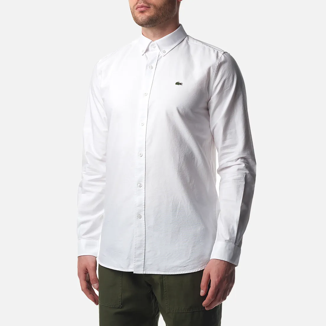 Lacoste Мужская рубашка Slim Fit Button-Up Collar