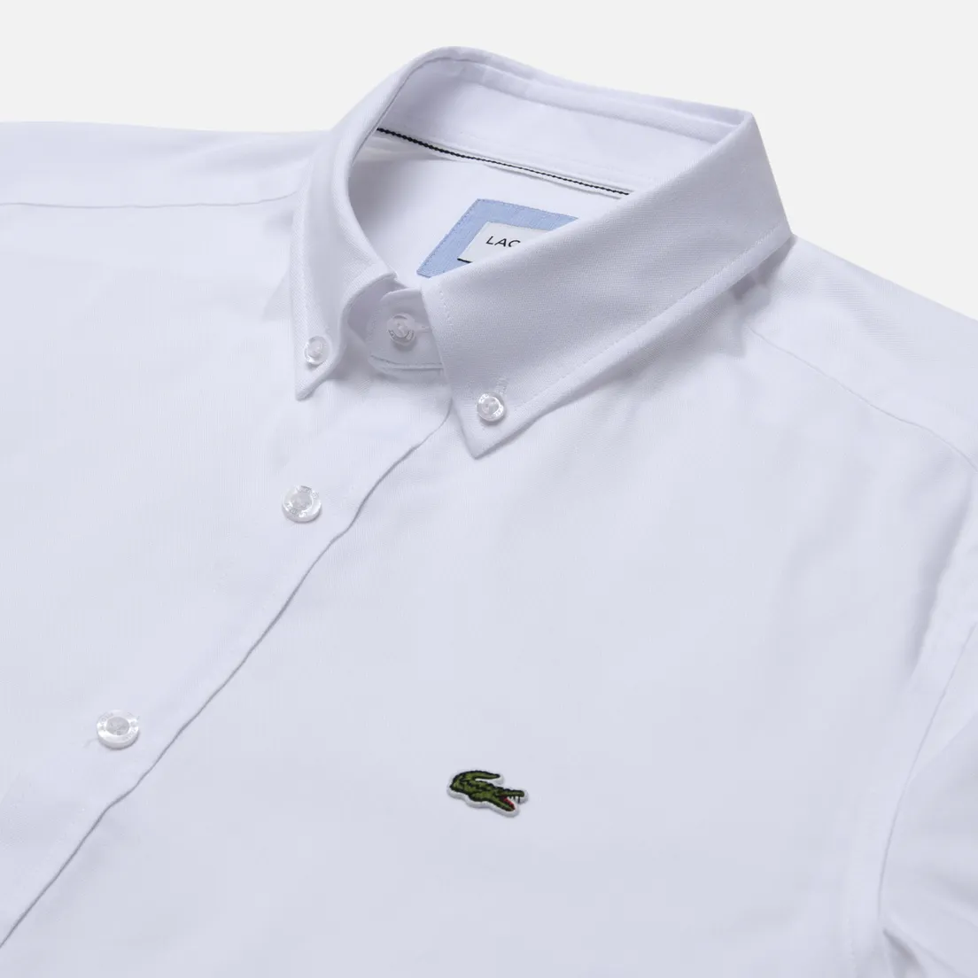 Lacoste Мужская рубашка Slim Fit Button Collar