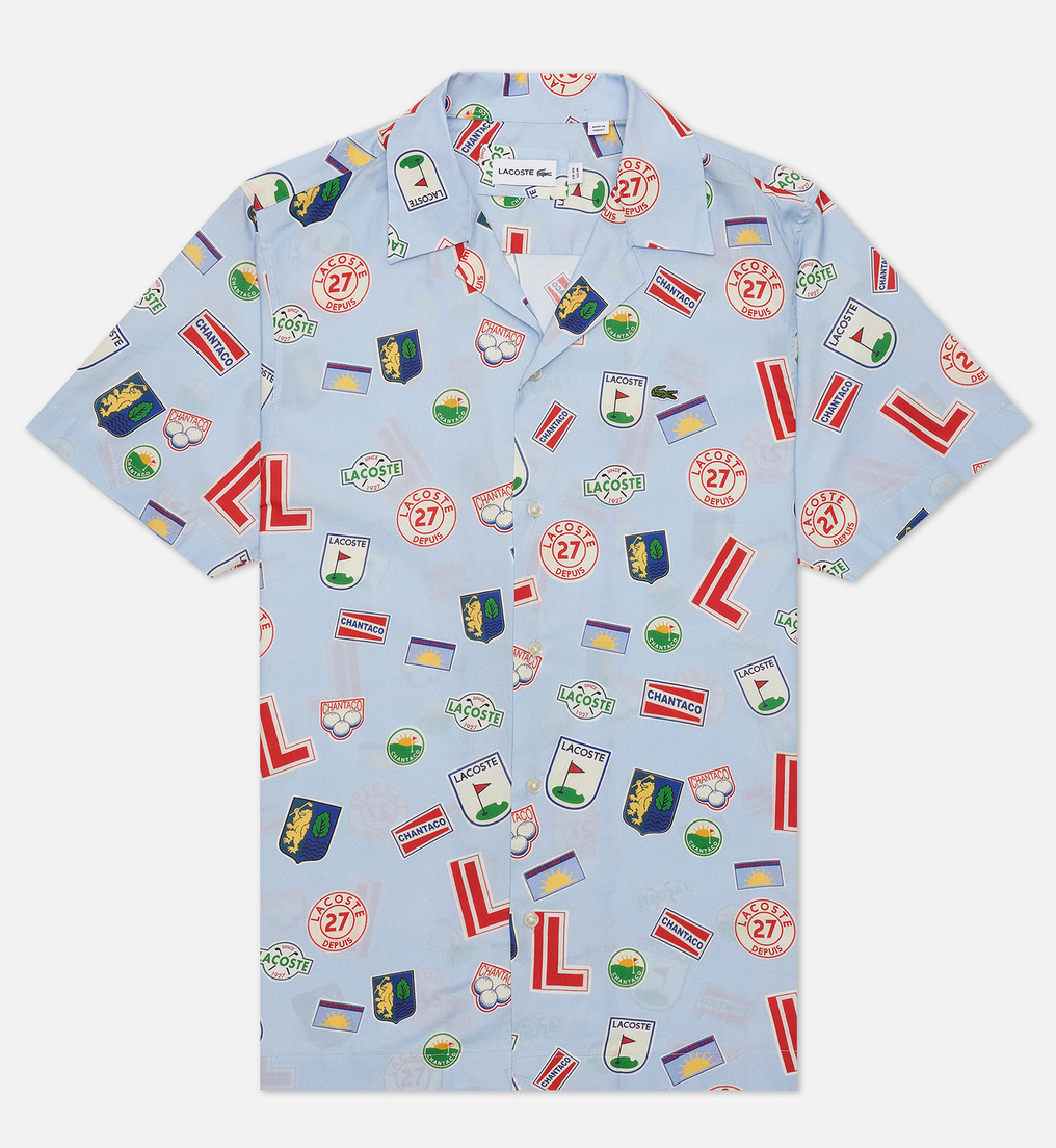 Lacoste Мужская рубашка Hawaiian Print