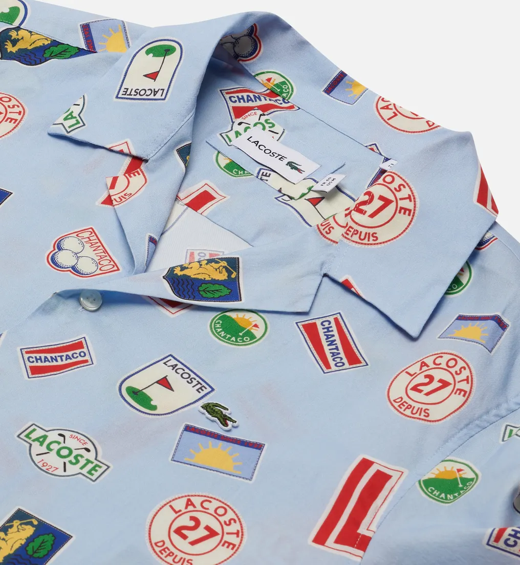 Lacoste Мужская рубашка Hawaiian Print