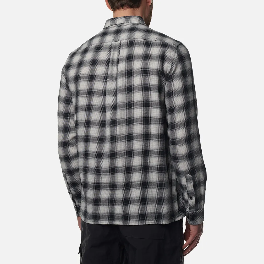 Lacoste Мужская рубашка Cotton/Wool Blend Checked Flannel