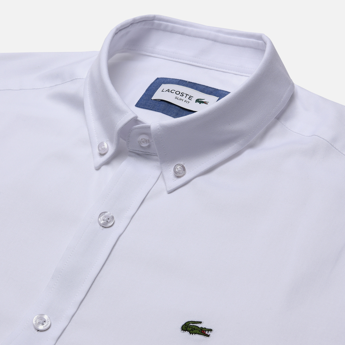 Lacoste Мужская рубашка Embroidered Logo Slim Fit