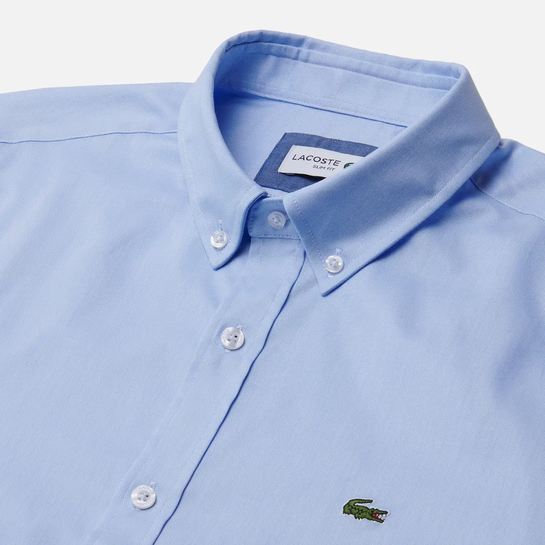 Lacoste Мужская рубашка Embroidered Logo Slim Fit