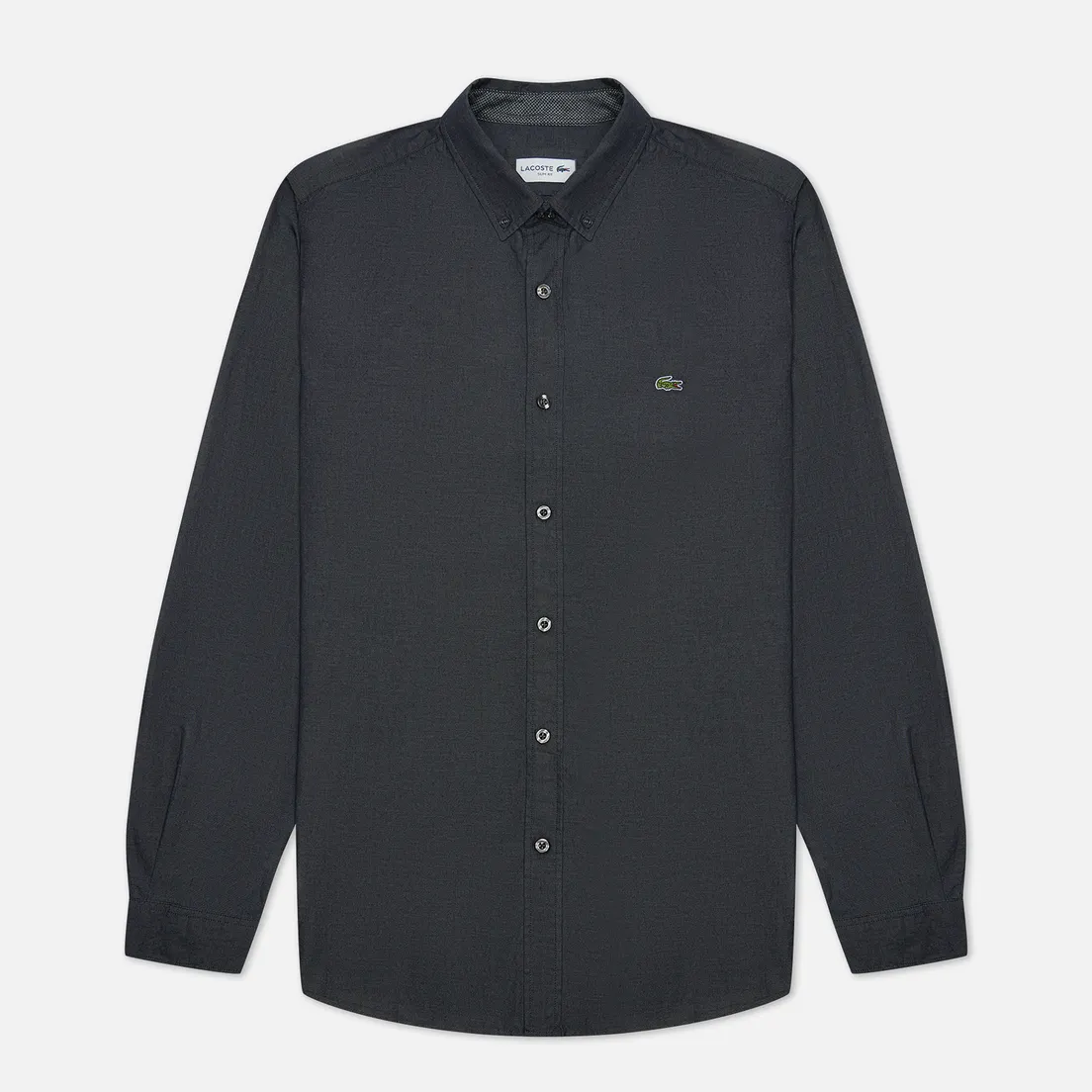 Lacoste Мужская рубашка Embroidered Croc Logo Slim Fit