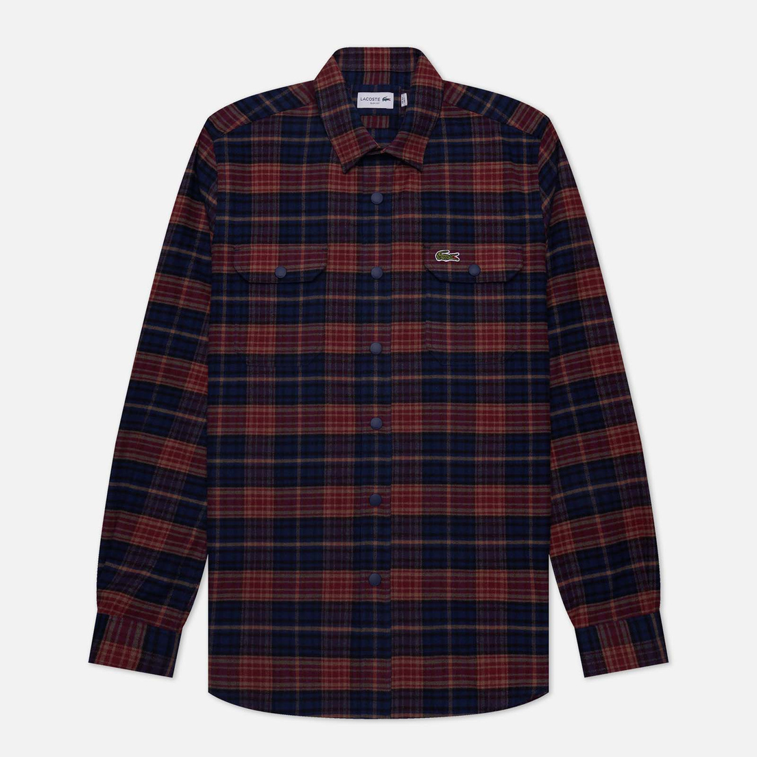 Lacoste Мужская рубашка Regular Fit Button-Down Poplin Check