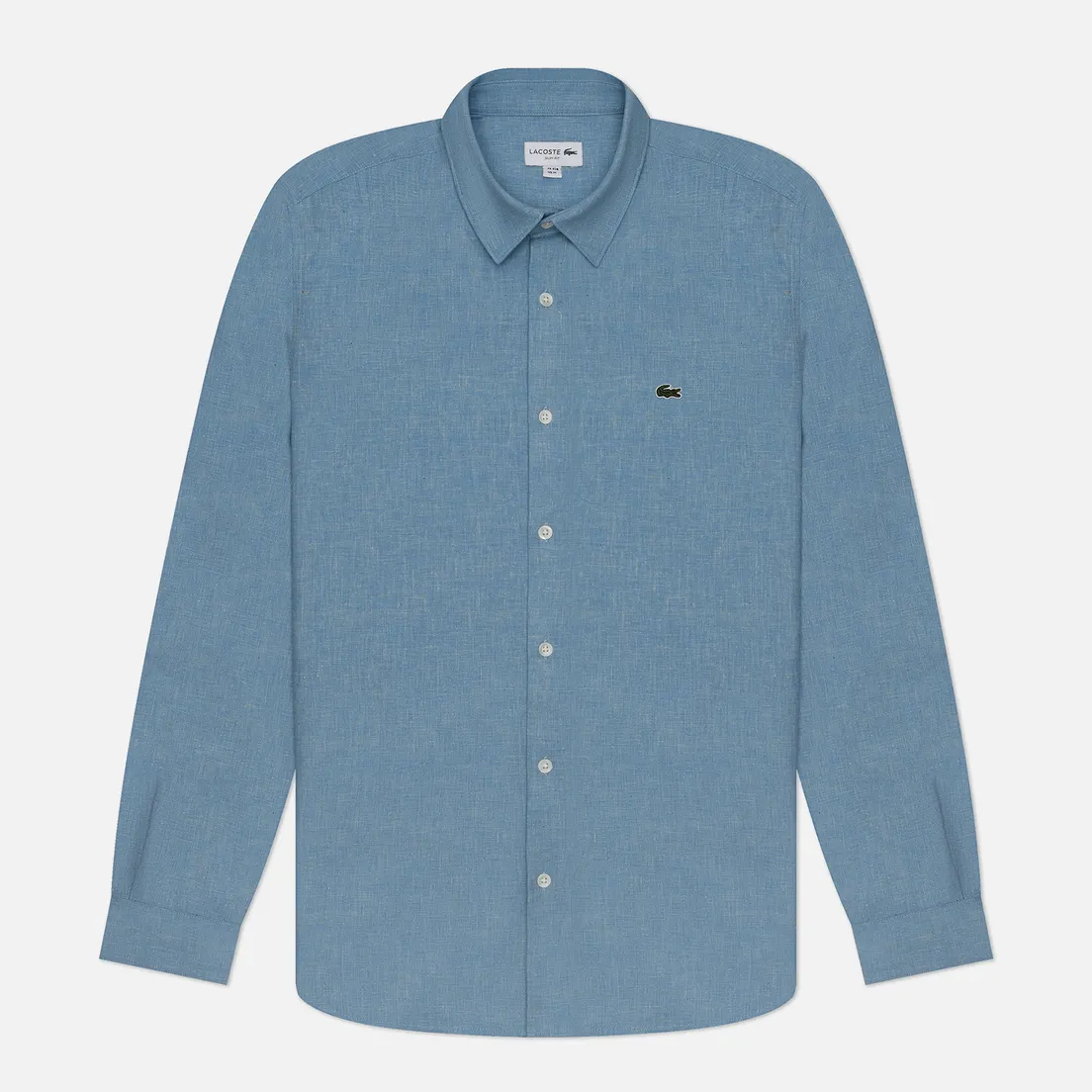 Lacoste Мужская рубашка Slim Fit Cotton Chambray