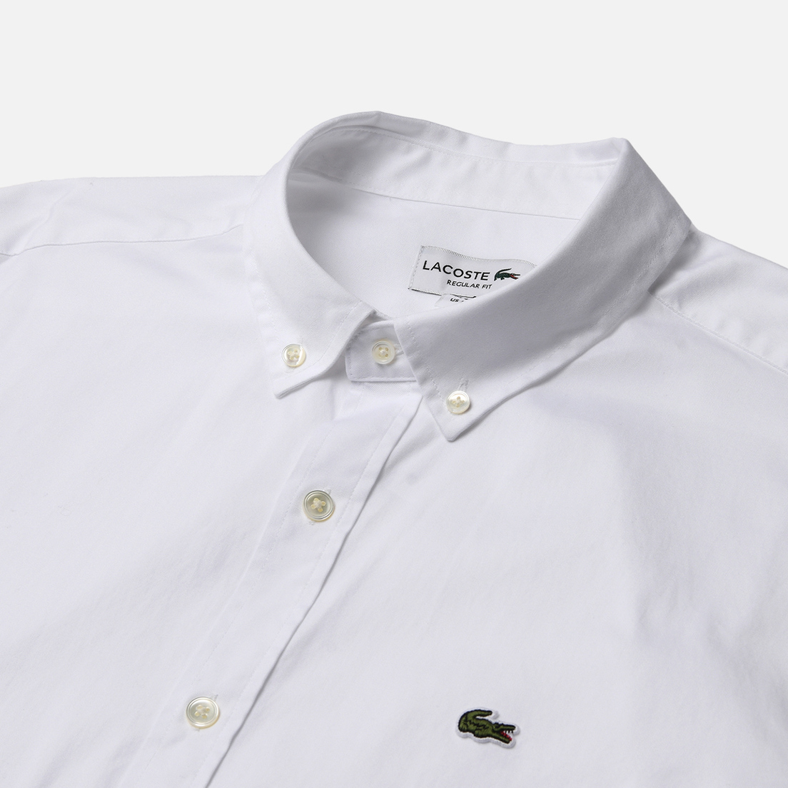 Lacoste Мужская рубашка Straight Cut Cotton