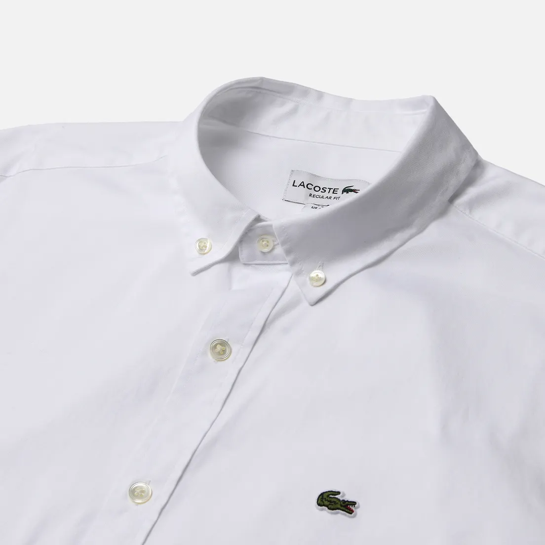 Lacoste Мужская рубашка Straight Cut Cotton