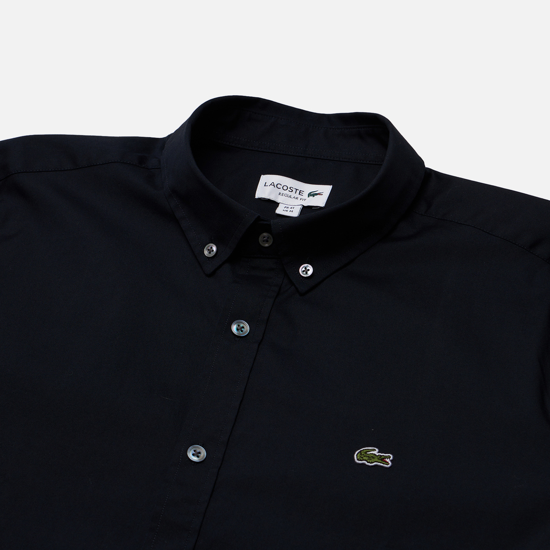 Lacoste Мужская рубашка Straight Cut Cotton