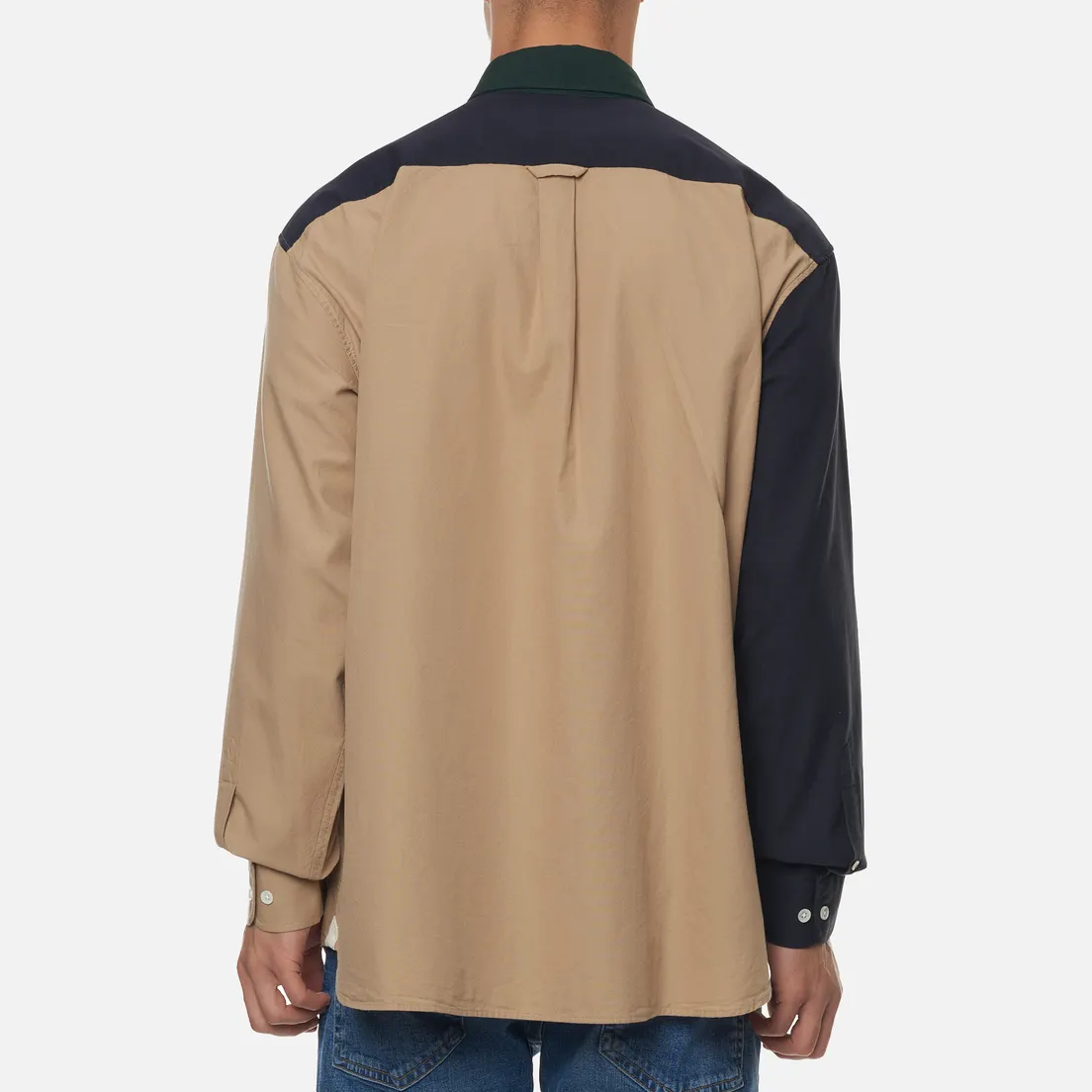 Lacoste Мужская рубашка Lightweight Regular Fit Colourblock