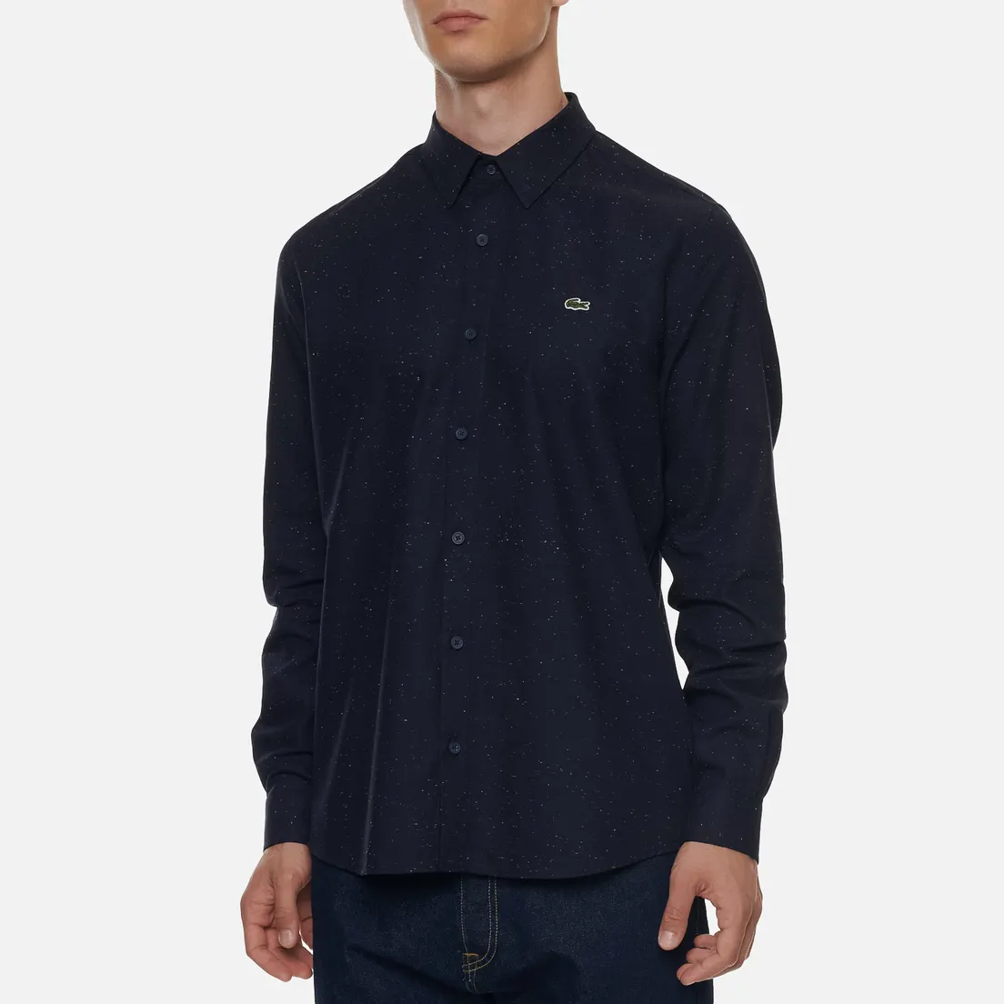Lacoste Мужская рубашка Slim Fit Flamed