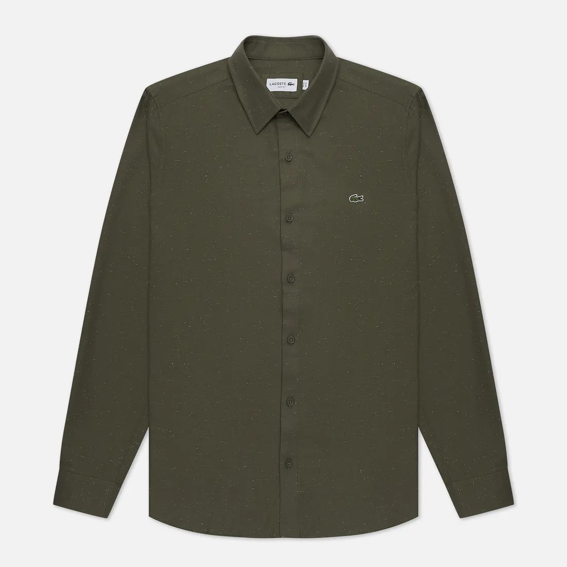Lacoste Мужская рубашка Slim Fit Flamed