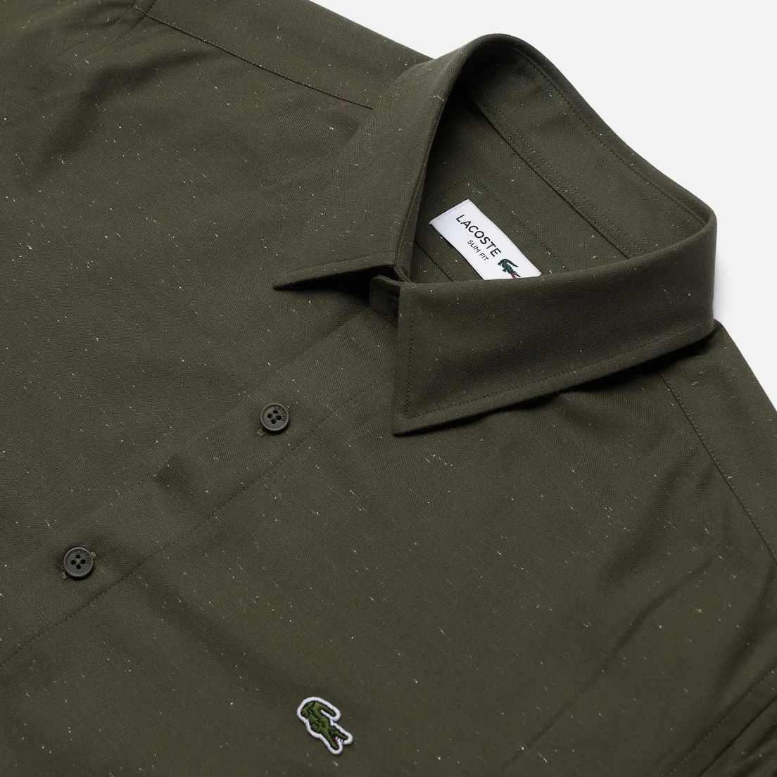Lacoste Мужская рубашка Slim Fit Flamed