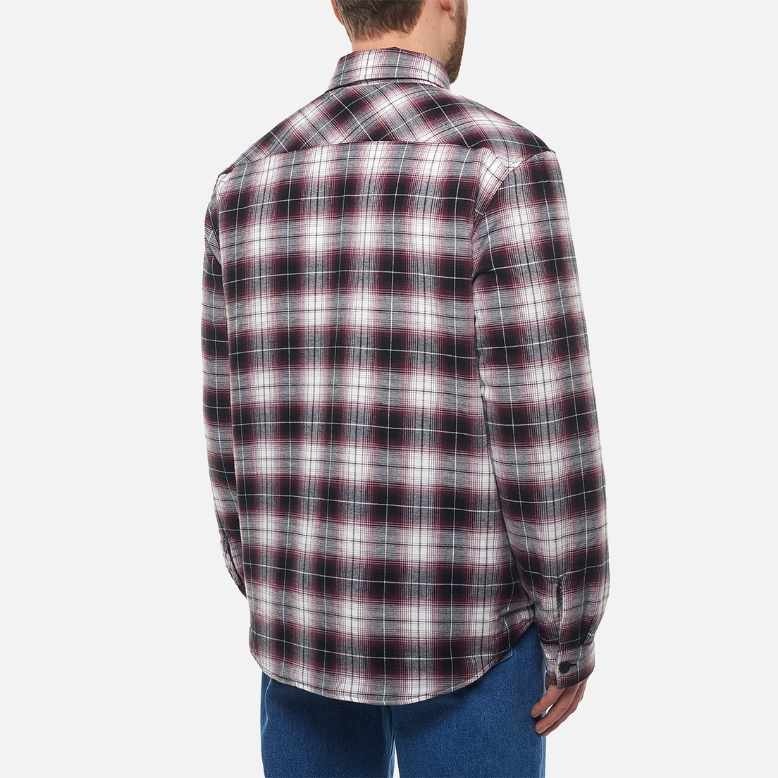 Lacoste Мужская рубашка Oversized Plaid Overshirt