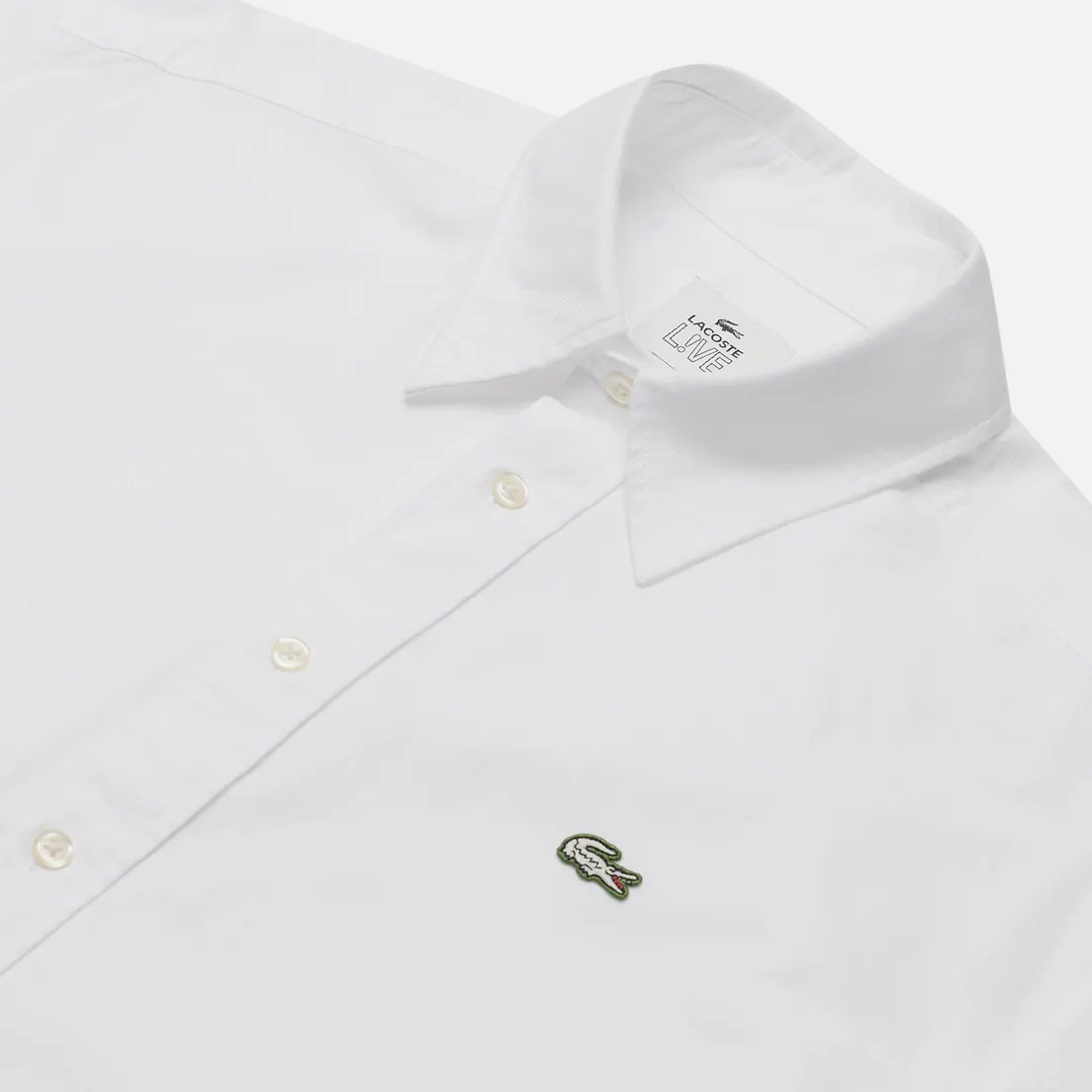 Lacoste Live Мужская рубашка Relaxed Fit Premium Cotton