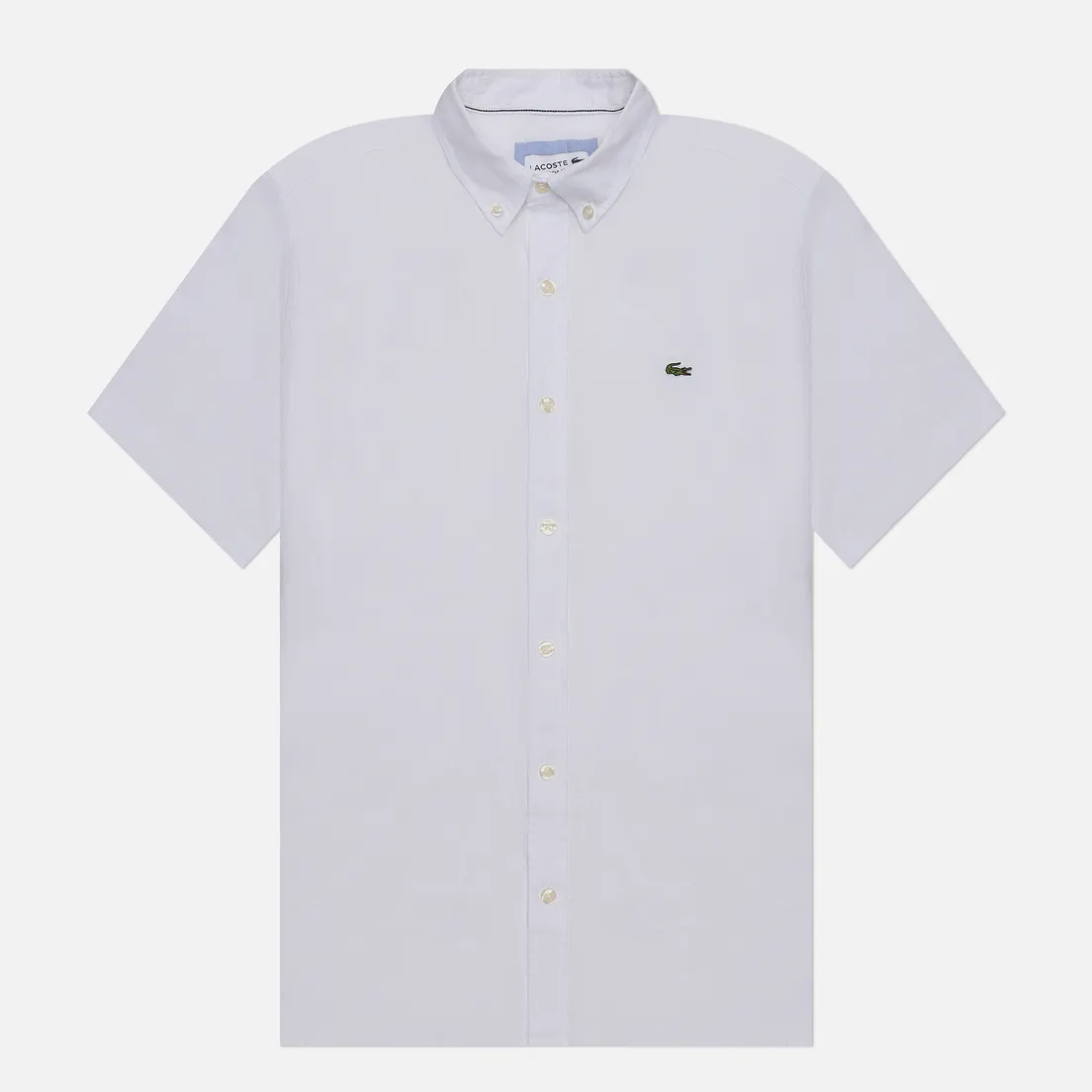 Lacoste Мужская рубашка Linen SS Regular Fit