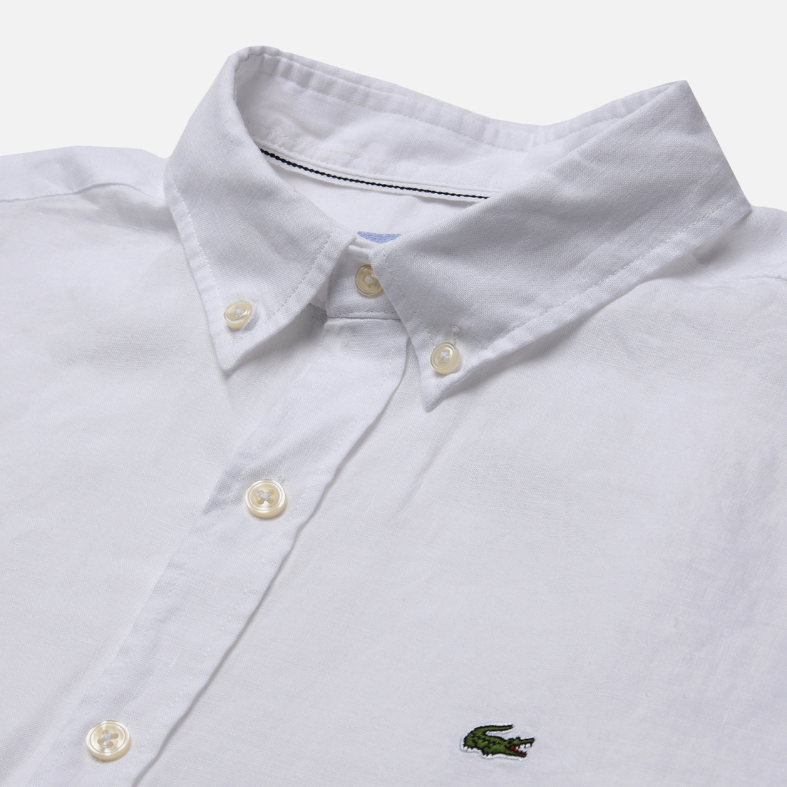 Lacoste Мужская рубашка Linen SS Regular Fit