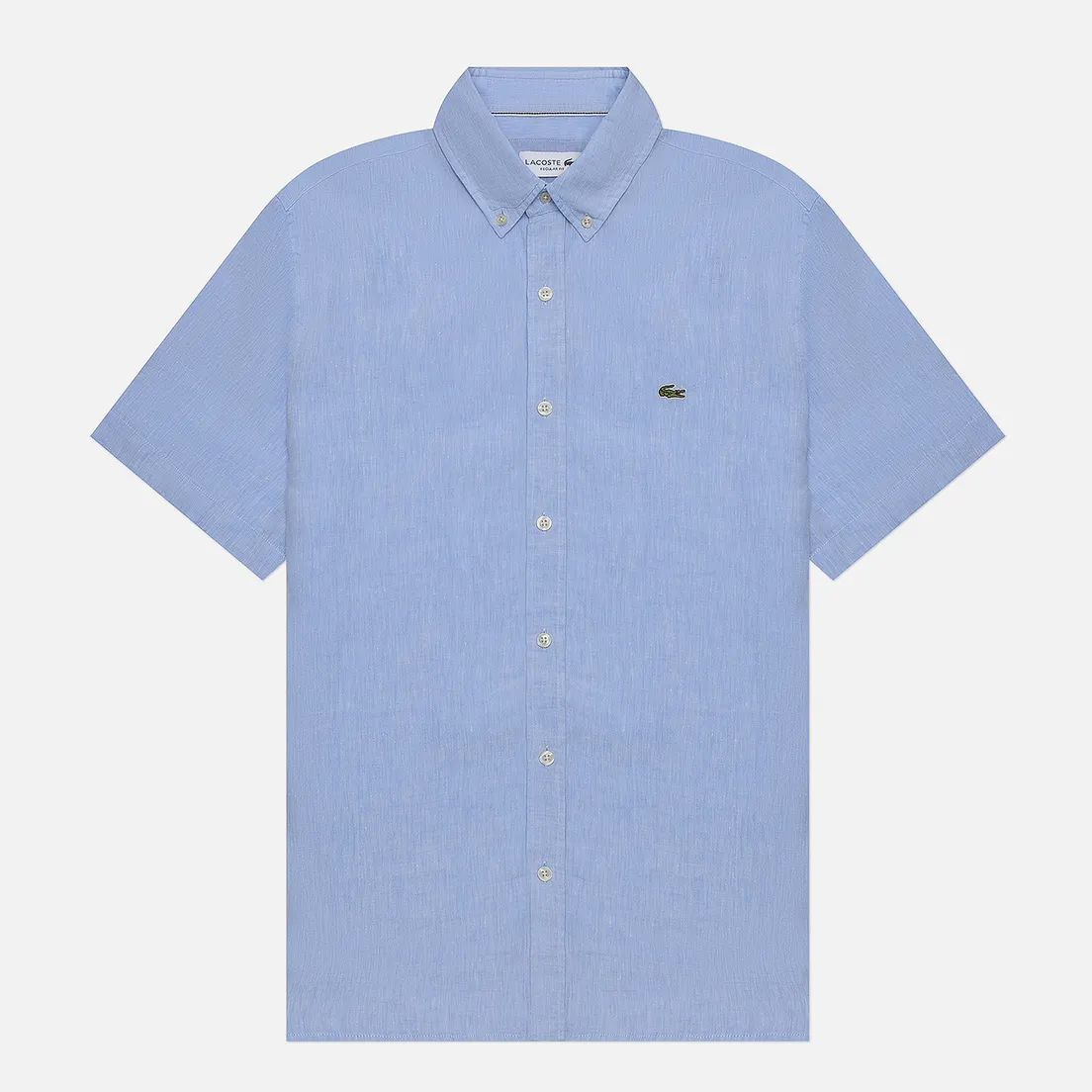 Lacoste Мужская рубашка Linen SS Regular Fit