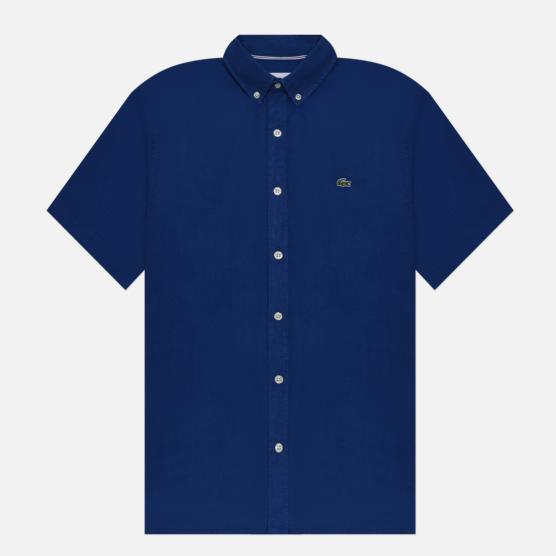 Lacoste Мужская рубашка Linen SS Regular Fit